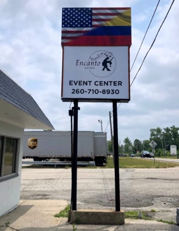 Custom monument signs